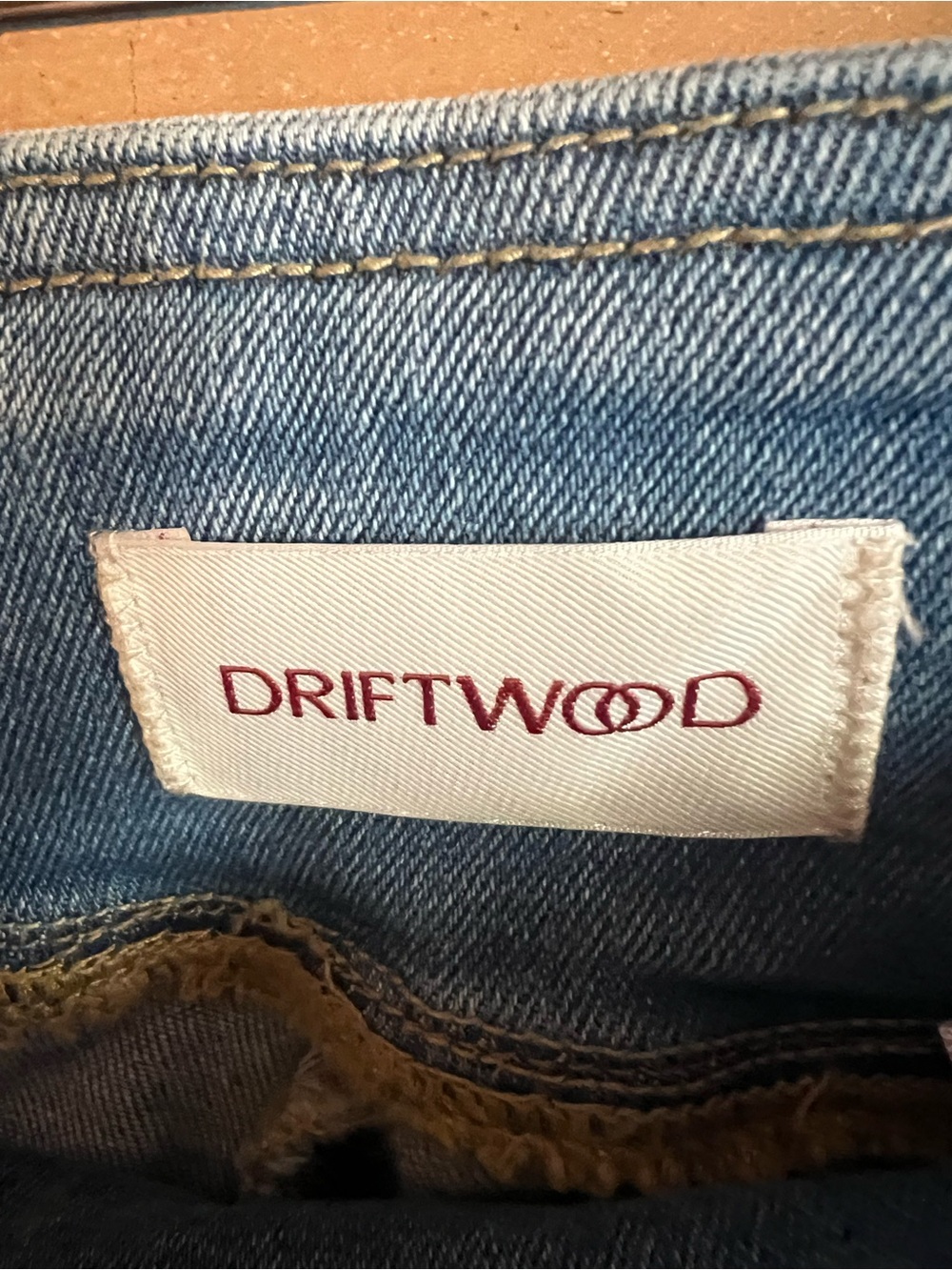 Driftwood pull on Wide Leg Light Blue Women’s Jeans - Picture 4 of 5